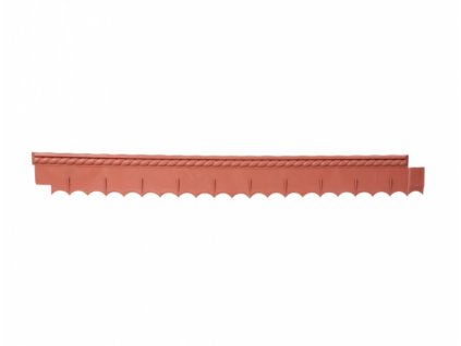 258615 1 obruba garden braid s okrasnym pasem terakota 1 12x0 12m