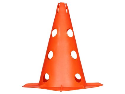 229236 3 open kuzel s otvory oranzova vyska sirka 38 cm