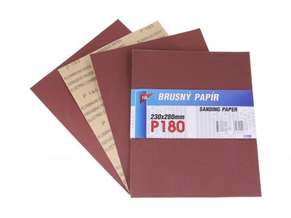 13713 papir brusny 230x280mm p180 10ks