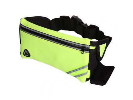 207039 2 phone waist pack ii sportovni ledvinka zelena varianta 36743