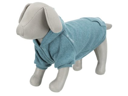 253830 be nordic hoodie mikina s kapuci petrolejova