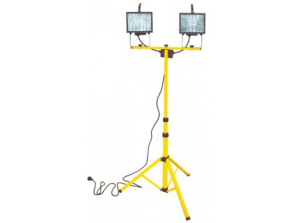 63189 svetlo stavebni halogen 2x400w teleskop