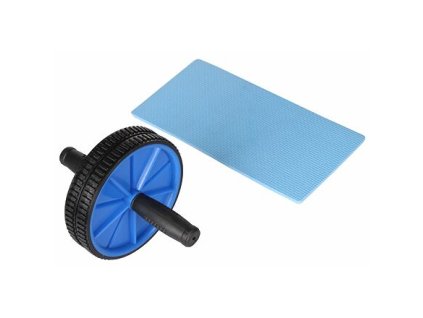 AB Double Wheel posilovací kolečko (Barva Modrá)