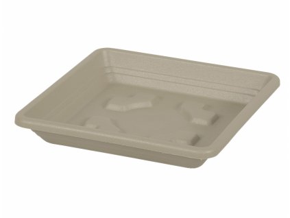 97230 podmiska pod kvetnik quadrato plastova 42x42cm