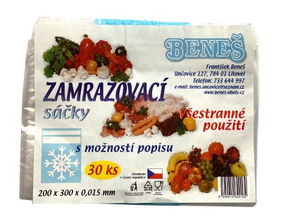 165174 1 benes 3015 sacky zamrazovaci 200 x 300 mm 30 ks