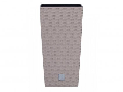 129006 prosperplast 12248 kvetinac rato square 40 cm bezovy