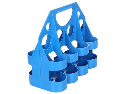 216168 rack standard plastovy nosic lahvi modra varianta 16455