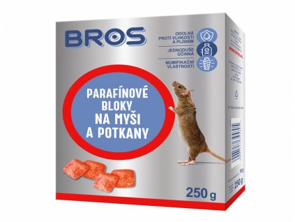 235302 1 rodenticid bros parafinove bloky na mysi a potkany 250g