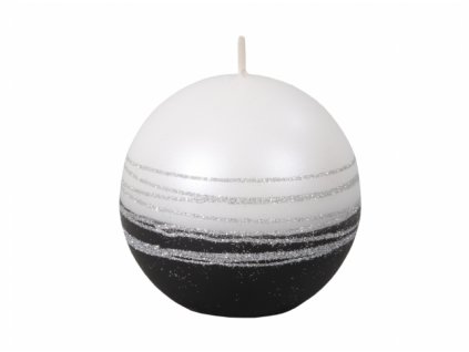 95826 svicka lumina silver koule d8cm