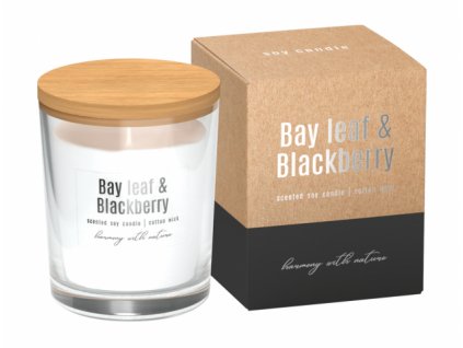 226647 1 svicka ve skle bay leaf blackberry eco vonna 130g
