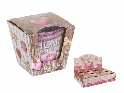 218721 1 svicka ve skle home sweet home nice cosy vonna 115g
