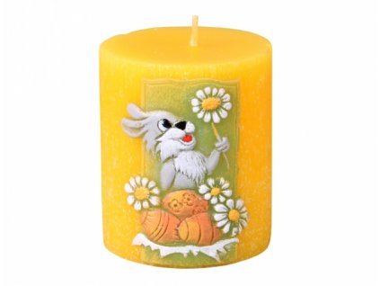 96204 svicka zajic valec velikonocni vyrezavana d6x7cm
