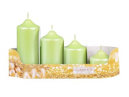 259803 1 svicky adventni stupnovite perletove d4 5x5 7 9 11cm 4ks