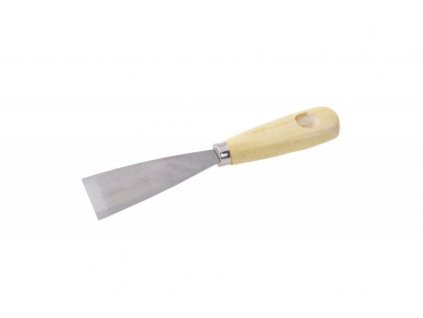 107472 spachtle ocel drevena rucka 40mm
