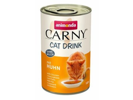 251856 carny cat drink napoj pro kocky s kurecim masem 140 ml