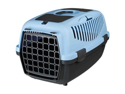 249594 transportni box capri ii xs s 37x34x55cm max do 8kg svetle seda modra