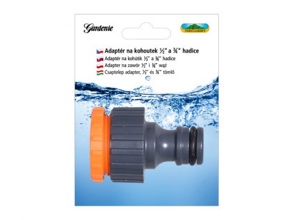 261369 adapter na kohoutek pro hadici 1 2 a 3 4 plastovy
