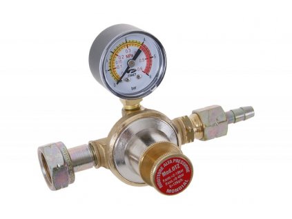 92085 ventil redukcni s manometrem p2 05 4 bar lpg pb