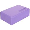 208137 1 yoga kostka blok na jogu fialova delka 10 5 cm