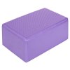 208137 2 yoga kostka blok na jogu fialova delka 10 5 cm