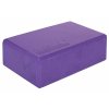 172674 1 yoga block kostka na jogu fialova vyska sirka 10 cm