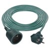 179148 1 prodluzovaci kabel 5 m 1 zasuvka zeleny pvc 1 mm2