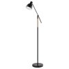 176706 2 stojaci lampa edward na zarovku e27 150cm cerna