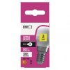 176358 8 zarovka do lednic 1 8w e14 neutralni bila