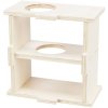 182667 4 dreveny domecek pro hlodavce 2 komory 25 x 12 x 25 cm