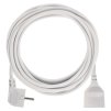 183537 prodluzovaci kabel 5 m 1 zasuvka bily pvc 1 5 mm2