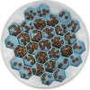 183705 2 hive talir k pomalemu krmeni 30 cm plast trp tpe seda modra