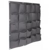184053 wall grow bag 25 textilni kvetinace na zed cerna baleni 1 ks