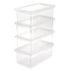 Keeeper Bea transparentní, úložní box s víkem (Objem 8 l)