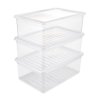 Keeeper Bea transparentní, úložní box s víkem (Objem 8 l)