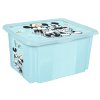 Keeeper KEE12236-684 Úložný box s víkem Karolina, modrá (Objem 15 l)