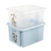 Keeeper KEE12236-684 Úložný box s víkem Karolina, modrá (Objem 15 l)