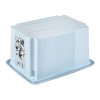 Keeeper KEE12236-684 Úložný box s víkem Karolina, modrá (Objem 15 l)