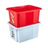 Keeeper KEE12236-684 Úložný box s víkem Karolina, modrá (Objem 15 l)