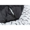 238386 2 mila kulaty plysovy pelech 50 cm bila seda