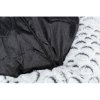 238386 3 mila kulaty plysovy pelech 50 cm bila seda
