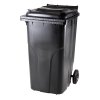 Europlast Popelnice 240l plastová s kolečky (Barva Černá)