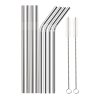 195714 2 ag371a sada kovovych slamek 10 el stribrny