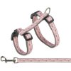 238767 postroj pro kocky s voditkem 27 45 cm 13 mm 1 2 m seda ruzova