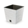 242954 obal na kvetnik furu square low eco wood 2v1 24x24x24cm