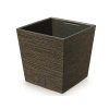 242969 obal na kvetnik furu square low eco wood 2v1 30x30x29cm