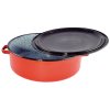 240825 perfekt home 53073 hrnec smaltovany s poklici 38 cm cerveny