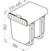 224766 4 alveus aladin odpadkovy kos sorter 2x 8 l