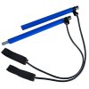 GOT D3C Pilates Sticks posilovací tyč s gumou modrá varianta