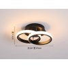 247054 zd110 led lustrova lampa cerna