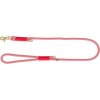274273 soft rope kulate tkane voditko s xl 1 00 m 10 mm cervena kremova
